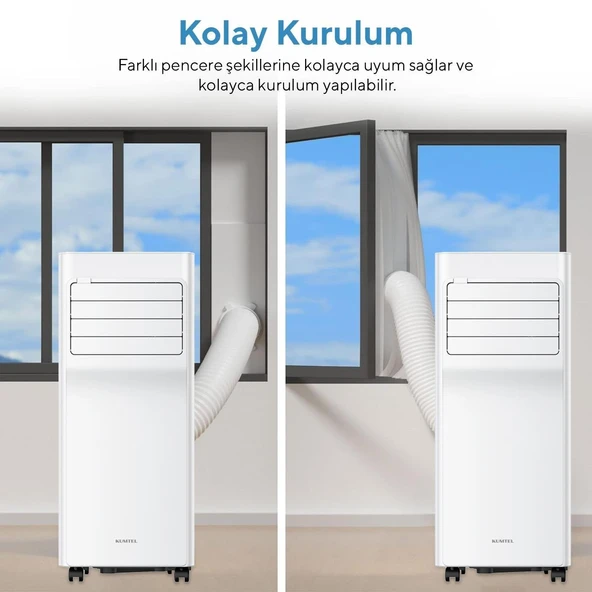 Kumtel Juniper KMPAC-7 Mobil Klima - Resim 11