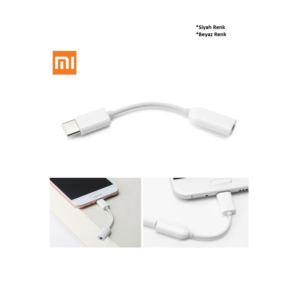 Xiaomi Mi Type C To 3.5mm Kulaklık Çevirici Dönüştürücü ürün görseli 1