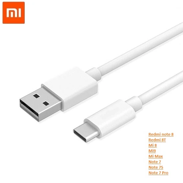 XİAOMİ REDMİ NOTE 8-8T-NOTE7-7S TYPE C ŞARJ VE DATA KABLOSU ürün görseli 1