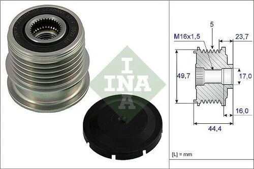INA 535001110  Şarz Dmo Kasnağı 168 Cdı A Seri ürün görseli 1