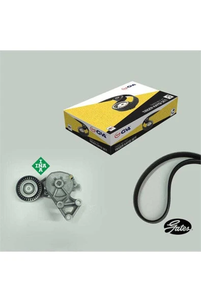 GVA 59A7510 Alternatör Gergi Seti Kütüklü Caddy 04-10 Bjb Bls Golf V Bxe-transporter Axb 1.9 Tdı 6dp ürün görseli 1