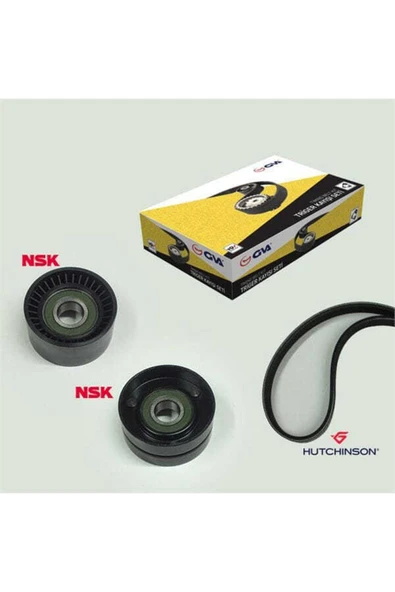GVA 59A1913 Alternatör Gergi Seti Kütüksüz Master Iı 1.9 2.5 Dcı 02- Laguna Iı 1.9 Dcı 2.0 16v 02- K ürün görseli 1