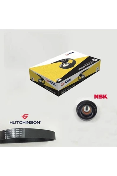 GVA 59A3521 Alternatör Gergi Seti Kütüksüz Focus 01-04 Connect 02- 1.8 Dı Tdcı Klimalı K016pk1718 ürün görseli 1