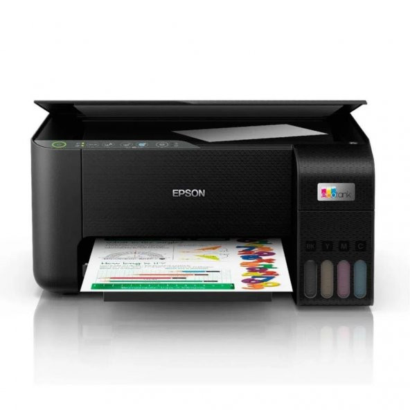 EPSON ECOTANK L3250 Renkli Deskjet AIO A4 Fotokopi Tarayıcı Wİ-Fİ Tanklı Yazıcı (Orijinal Mürekkepli) ürün görseli 1