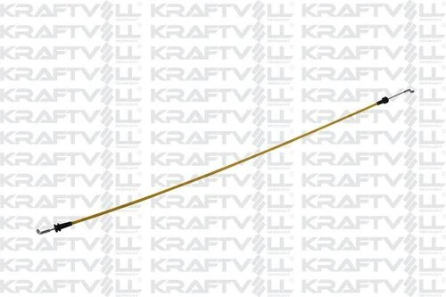 Kraftvoll 21010053  Kapı Açma Teli Sağ Sarı İnce 705mm Mercedes Axor Atego Em 1517 1517 9737600104 ürün görseli 1