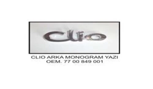 Kaya Plastik 354 Kaya  Arka Yazı Clio 7700849001 ürün görseli 1