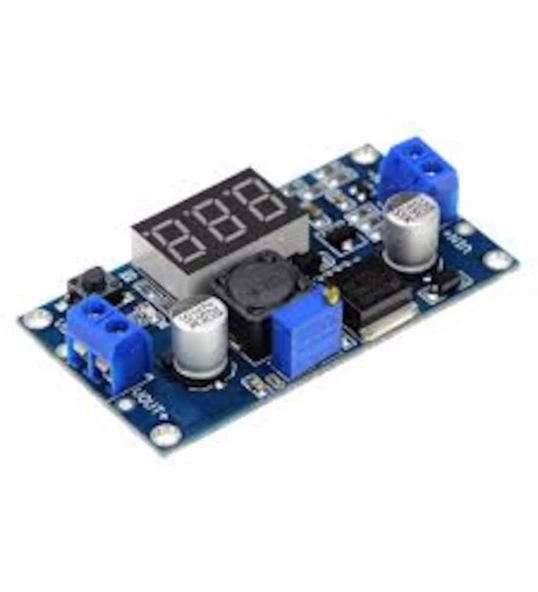 Voltmetreli LM2596 Ayarlı Modül Ayarlanabilir 3A Güç Kaynağı ürün görseli 1