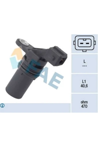 FAE 79250  KRANK DEVİR SENSÖRÜ D4F-K9K-F9Q CLIO III-MODUS-TYRAFIK ürün görseli 1