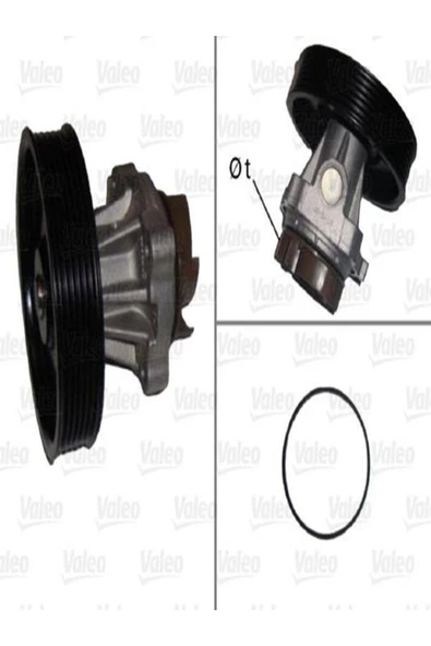 Valeo 506716  Devirdaim ( Fiat : Doblo Fiorino Linea Panda Punto Punto Evo 1201l9 46815125 (wh128611) ürün görseli 1