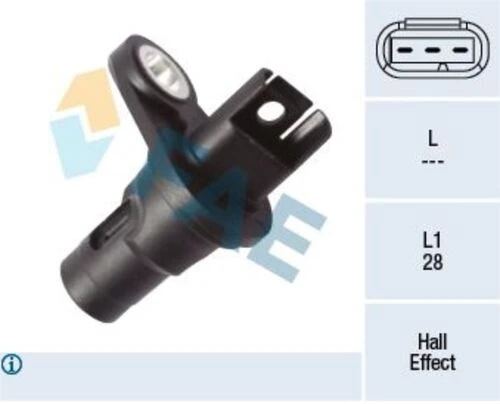 FAE 79445  EKSANTRİK SENSÖRÜ E81-E82-E87-E88-F20-F20 LCİ-F21-F21 L ürün görseli 1