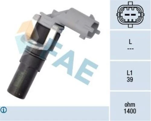 FAE 79182  MOTOR DEVİR SENSÖRÜ ASTRA H VECTRA B C MERIVA TIGRA TWI ürün görseli 1