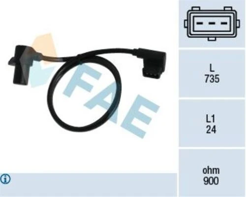 FAE 79039  KRANK DEVİR SENSÖRÜ E30 34 89-92 ürün görseli 1