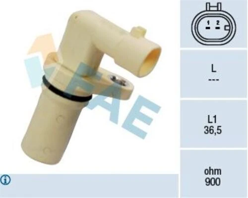 FAE 79194  KRANK DEVİR SENSÖRÜ AST.H/VEC.C/ZAF.B  Z19DT-DTL ürün görseli 1