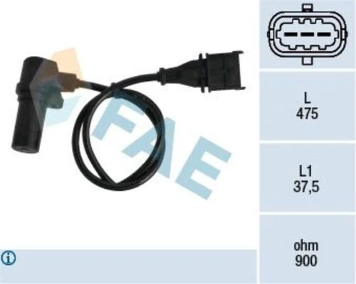 FAE 79060  KRANK MİL SENSÖRÜ BRAVA BRAVO DOBLO MAREA PALIO PUNTO S ürün görseli 1
