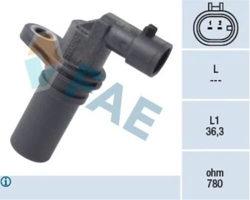 FAE 79173  KRANK MİLİ SENSÖRÜ DOBLO GRANDE PUNTO LINEA IDEA PANDA ürün görseli 1
