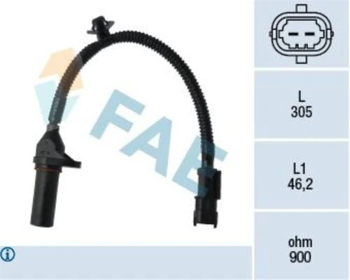 FAE 79334  Krank Pozisyon Sensörü Accent Blue 2011 - I20 2012 - I30 2007 - İx35 2009 - Tucson 2010 - / Ceed 2007 - ürün görseli 1