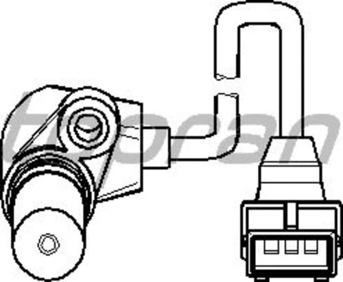 Topran 205887001  755 Krank Mil Sensörü Astra F-Kadett-Omega A-Vectra A 1.8-2.0 16V ürün görseli 1