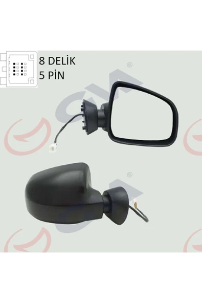 GVA 1019150  Dış Dikiz Aynası Elektrikli Sağ Logan 08 -sw 07 -mcv 07 Vm-6801ehr Renault - Da ürün görseli 1