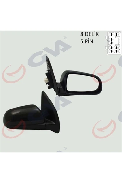 GVA 1099170 Dış Dikiz Aynası Elektrikli Sağ Chevrolet Aveo 06 09 4d/5d Vm 39 ürün görseli 1