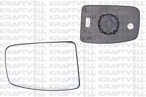 Kraftvoll 09080145  Dış Dikiz Ayna Camı Elektrikli Isıtmalı Convex Camlı Sol Master Iıı 10- 963662420r ürün görseli 1