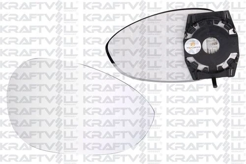 Kraftvoll 09080028  Dış Dikiz Ayna Camı Elektrikli Isıtmalı Convex Camlı Sağ Grande Punto-linea 71740498 ürün görseli 1