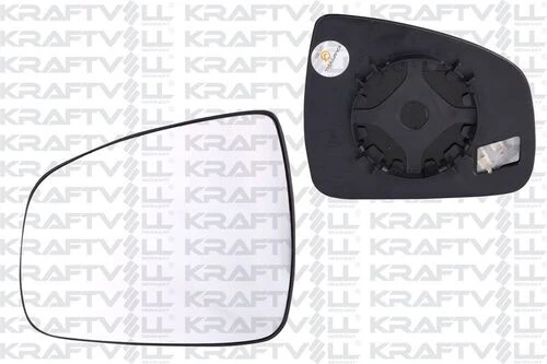 Kraftvoll 09080009  Dış Dikiz Ayna Camı Elektrikli Isıtmalı Convex Camlı Sol Logan Iı-sandero Iı 07- 6001549716 ürün görseli 1