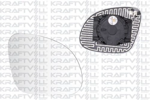 Kraftvoll 09080192  Dış Dikiz Ayna Camı Sağ Elektrikli Isıtmalı Konvekslı Tiguan 07-sharan 10- 5n0857522 ürün görseli 1