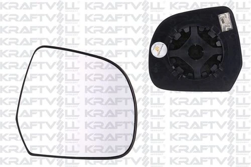 Kraftvoll 09080014  Dış Dikiz Ayna Camı Elektrikli Isıtmalı Convex Camlı Sağ Duster-lodgy-dokker 96365729r ürün görseli 1