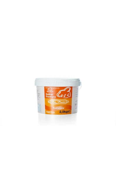 Dr.Paste Dr. Paste Şeker Hamuru 2.5 Kg. (TURUNCU) ürün görseli 1