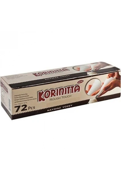 Korinitta Yumuşak Kaymaz Yüzey 72 Li Krema Sıkma Torbası [Rough Touch] ürün görseli 1