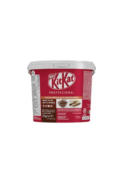 Nestle Kitkat Spread Sürülebilir Çikolata 3kg - Resim 2