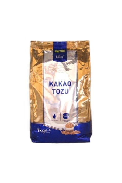 Metro Chef Kakao Tozu 1 Kg (1000 GR) Gerçek Kakao ürün görseli 1