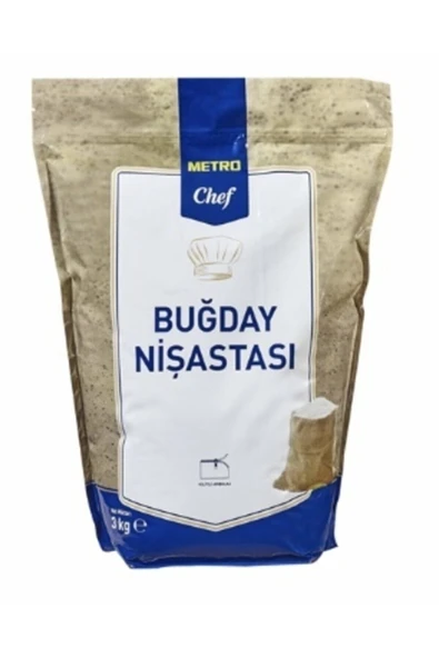 Metro Chef Buğday Nişastası 3 Kg. ( 3000 gr ) ürün görseli 1
