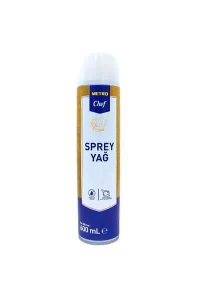 Metro Chef Tava Ayırıcı Sprey Yağ 600 ml ürün görseli 1