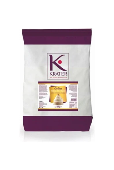 Krater Golden Krem Patiseri Pasta Kreması 10 KG ürün görseli 1