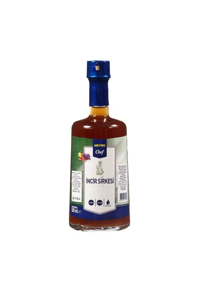 Metro Chef Incir Sirkesi 500 Ml, Incir Sirkesi, Meyveli Sirke, Fıg Vinegar - Des Biens ürün görseli 1