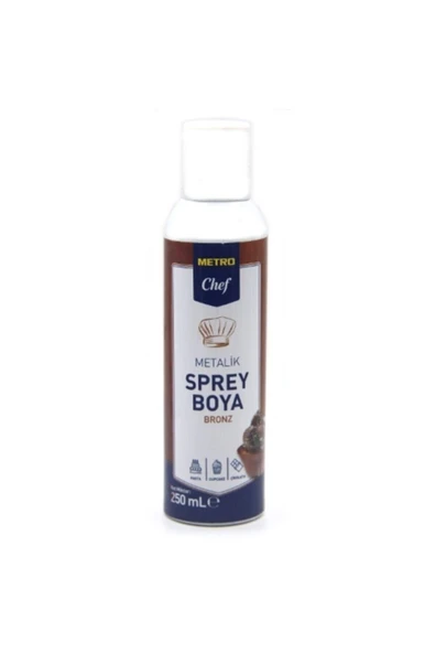 Metro Chef Metalik Sprey Boya Bronz (250 Ml) ürün görseli 1