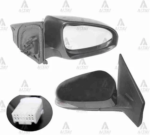 Taıwan 8791002640 TAIWAN  Ayna Dış Dikiz Auris 13-16 Elektrikli Isıtmalı Sinyalli Sağ ürün görseli 1