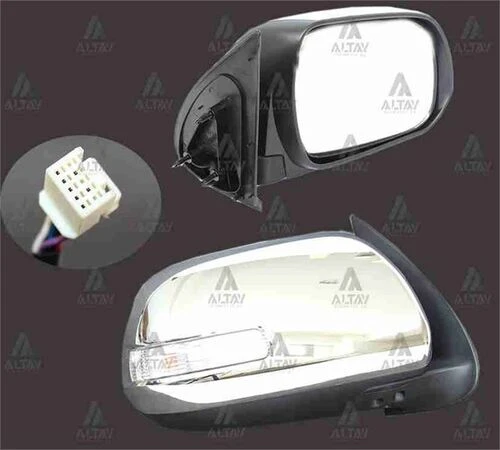 Taıwan 87910OK860 Taiwan  Ayna Diş Dikiz Hilux 12 Elektrikli Sinyalli Otomatik Katlanır Krom Sağ 879100k860 ürün görseli 1