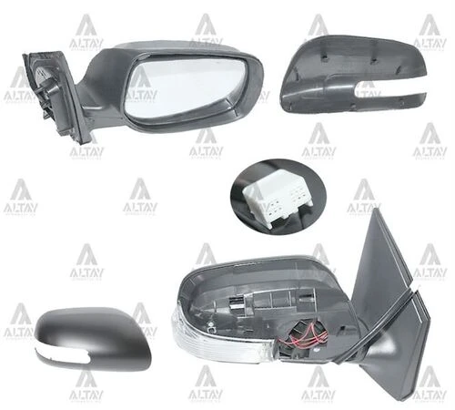 Taıwan 8791012F00 Taiwan  Ayna Diş Dikiz Corolla 10-13 Elektrikli Sinyalli Otomatik Katlanır Sağ 7 Fişli ürün görseli 1
