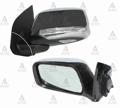 Taıwan 963024X10A Taiwan  Ayna Diş Dikiz Pickup 08 Navara Elektrikli Isıtmalı Sinyalli Otomatik Katlanır Krom Sol ürün görseli 1