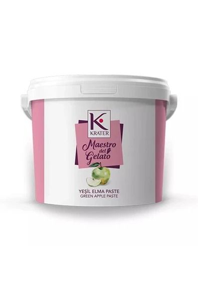 Krater Yeşil Elma Dondurma Paste 3 Kg ürün görseli 1