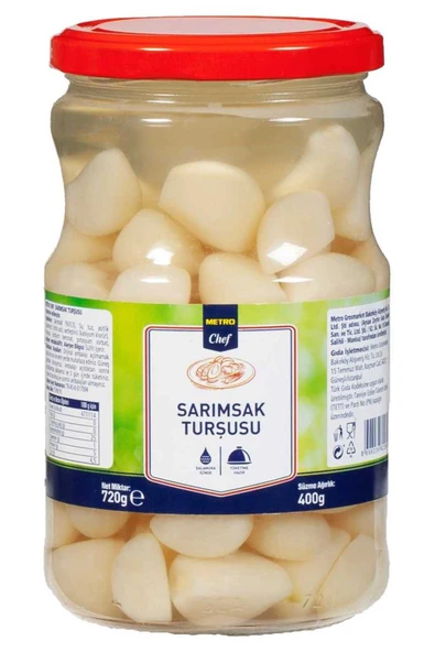 Metro Chef Sarımsak Turşusu 720CC ürün görseli 1