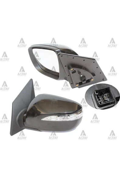 Taıwan YT9125EHLLD Ayna Dış Dikiz Ix-35 10-15 Elektrikli Sinyalli Isıtmalı Sol ürün görseli 1