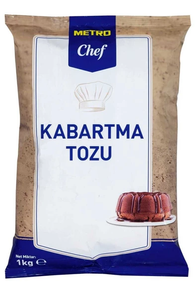 Metro Chef Kabartma Tozu 1KG Pastacılık Pasta Tatlı Mutfak Şef ürün görseli 1