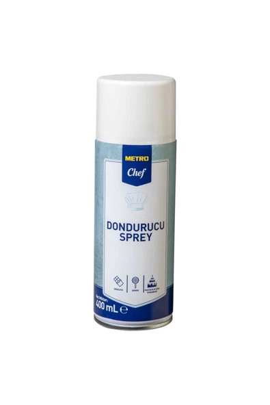 Metro Chef Dondurucu Sprey 400ML Pastacılık Pasta Şef Mutfak Tatlı Yemek ürün görseli 1