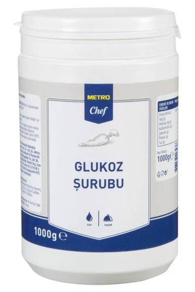 Metro Chef Glikoz Glukoz Şurubu 1KG Pastacılık Pasta Şef Mutfak Tatlı Yemek ürün görseli 1