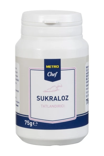 Metro Chef Sukraloz Tatlandırıcı 75 Gr. E 955 ürün görseli 1