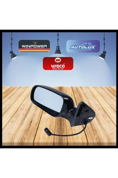 Wisco 1J1857508D Ayna Sağ Ele-ısı-kon 5 Pin Vw Golf 4 Bora 98 - ürün görseli 1