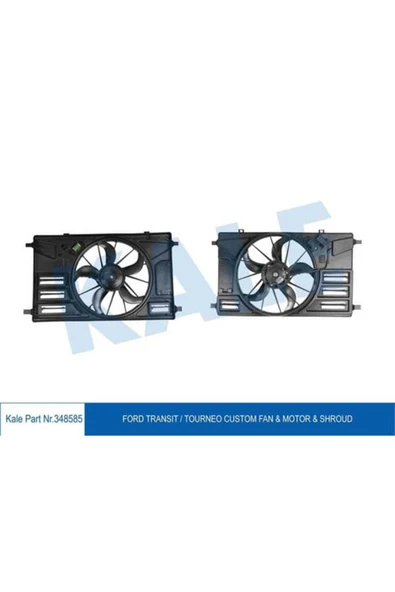 Kale 348585  FAN MOTORU DAVLUMBAZLI TRANSIT TOURNEO CUSTOM V362 2. ürün görseli 1